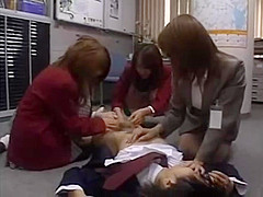 Japanese School Girls and Mean Governess – SPH CFNM – (CHICCHAI = TINY)