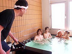 4 japanese bigboobs get rought fuck