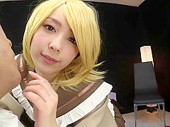Adorable Japanese Ruka Kanae featuring rimjob