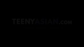 Ass gaped Asian Lady Dee takes dildo and big cock anally