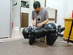 Crazy adult movie Hogtied exclusive version