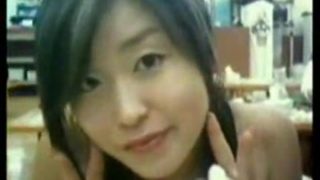 Cute Korean accepts the offer to be fingered in her hairy twat