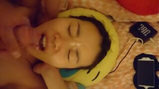 颜射4