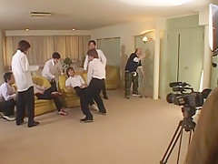 Exotic Japanese girl Syun Aika in Best Gangbang, Interview JAV video