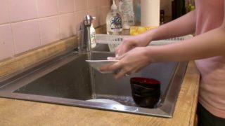 Horny Japanese model in Incredible Big Tits, Rimming JAV movie