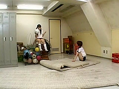 Hottest Japanese girl in Exotic Group Sex, Gym JAV scene