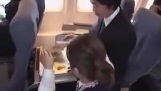 japanese stewardess handjob part 3