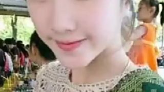 Thai college girl outdoor sex wth open legs