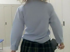 Exotic Japanese model Risa Tsukino in Crazy College/Gakuseifuku, Fetish JAV scene