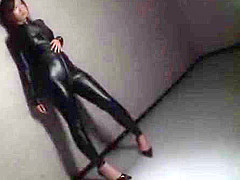 Incredible Japanese model Yui Kasuga in Amazing Fetish, Latex JAV clip