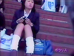 School Girl Pants Observation Voyeur