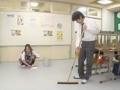 Horny Japanese model Rena Konishi, Chika Arimura in Fabulous Teens JAV video