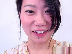 Asian babes pussy closeup