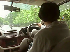 Exotic Japanese chick Arisa Aizawa in Horny big tits, car JAV clip