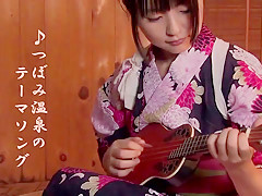 Best Japanese chick Tsubomi in Hottest natural tits, fingering JAV clip