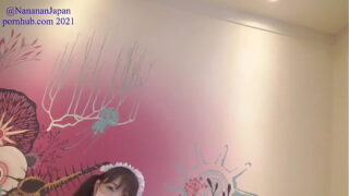 Nana’s handjob, footjob and maid cosplay