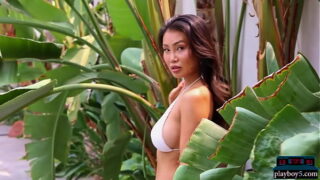 Playboy delivers big boobs Asian MILF Viviane Leigh for us to admire