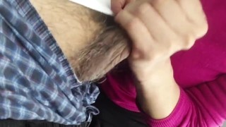 年の差カップル 車中でたまらずフェラごっくん