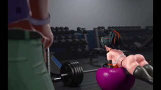 Zhu Yuan At The Gym